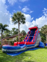 Thunder Falls Water Slide with Pool