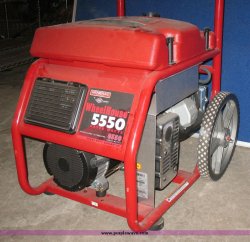 Portable Electric Generator 5500 Watt