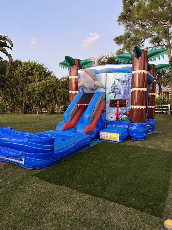 Ocean Slide Combo  5 in 1 Wet or Dry