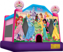 Disney Princess 2 Full Face Bounce House